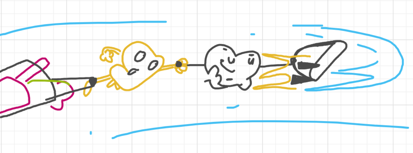 A panel from I've Been Everywhere, Man, episode nine of the Board Boards object show by Furretwalk/WalkingFurret.